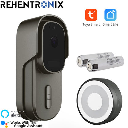 Video Doorbell WiFi Wireless Wired Door Bell