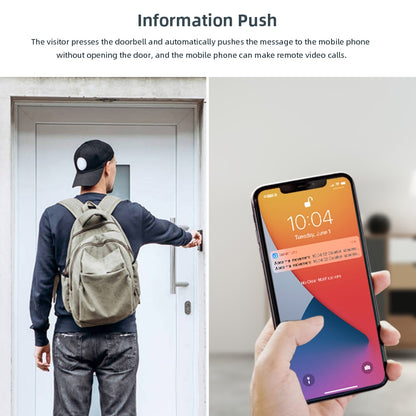 Video Doorbell WiFi Wireless Wired Door Bell