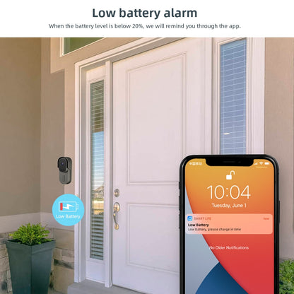 Video Doorbell WiFi Wireless Wired Door Bell