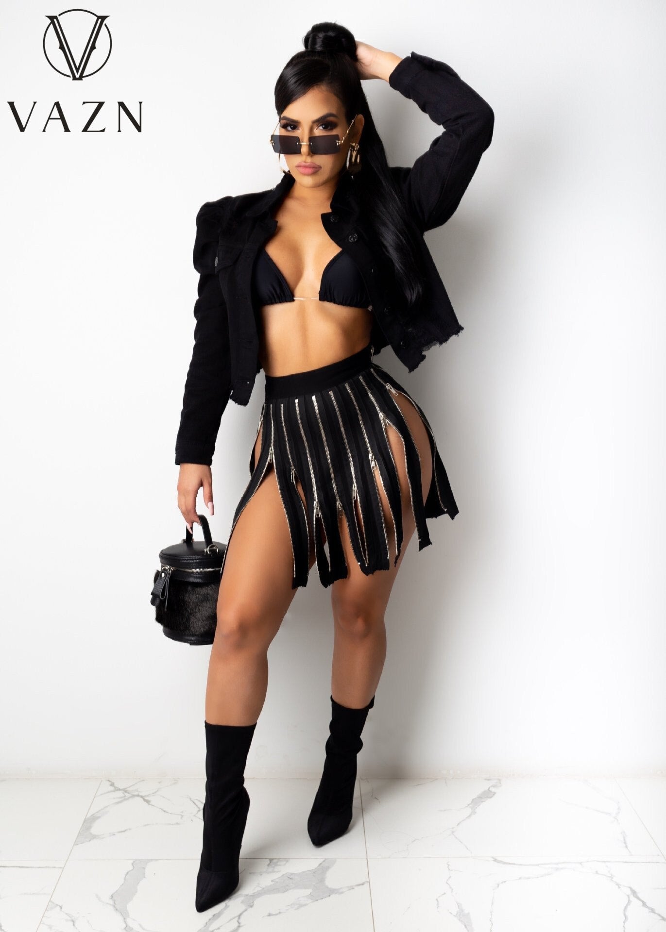 Women Print Female Skirts Sexy