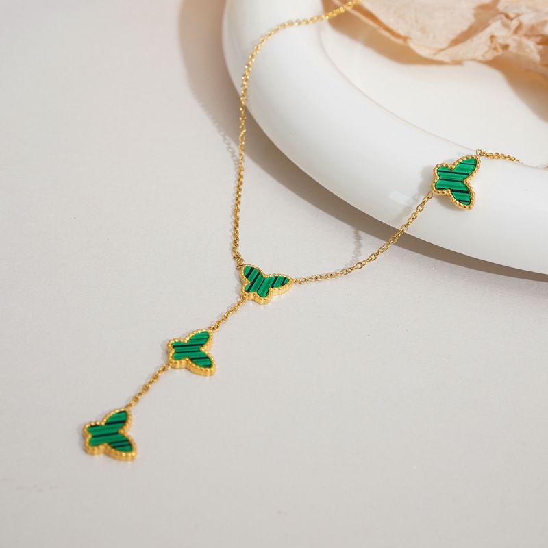 PINI Butterfly Necklace For Women Jewelry