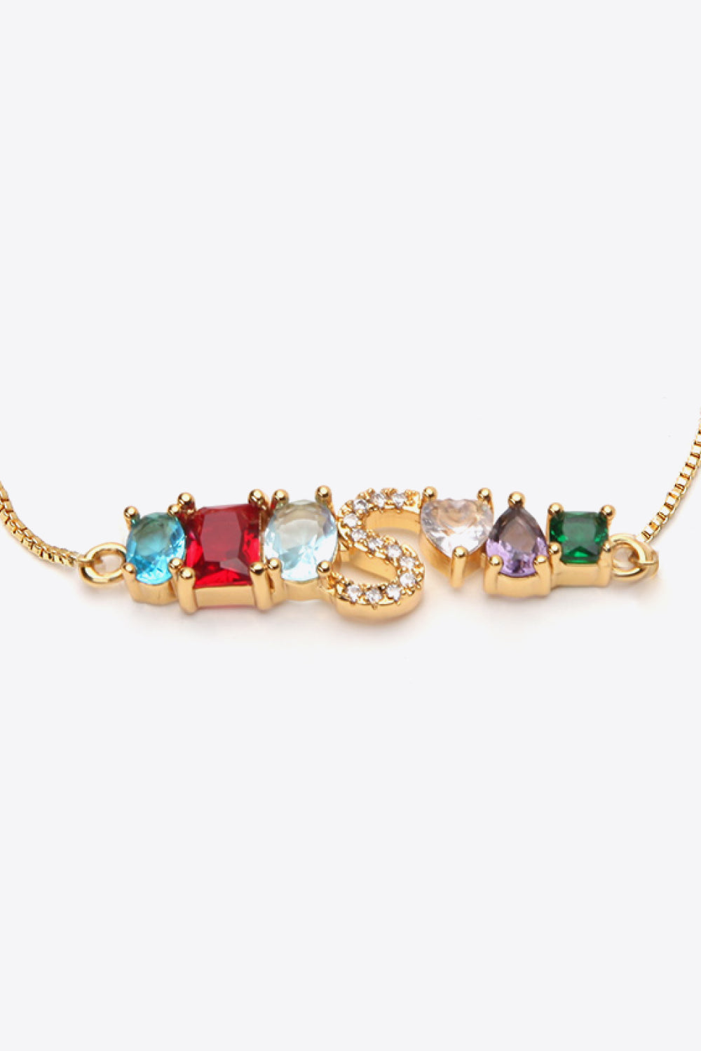 K to T Zircon Bracelet Trendsi