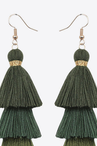 Layered Tassel Earrings Trendsi