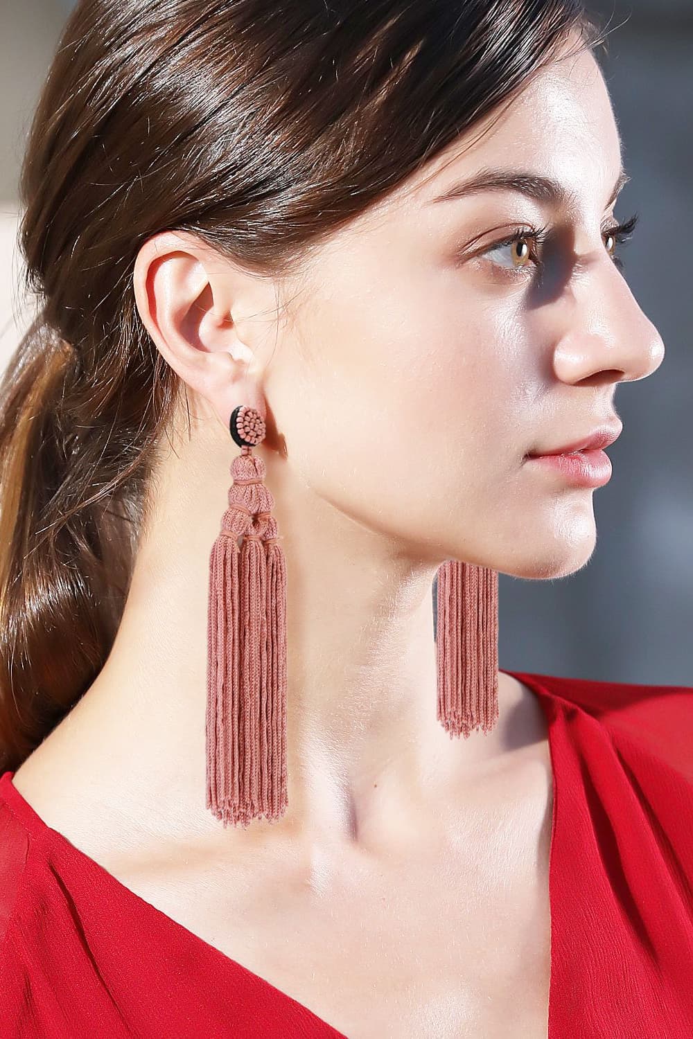 Beaded Tassel Earrings Trendsi