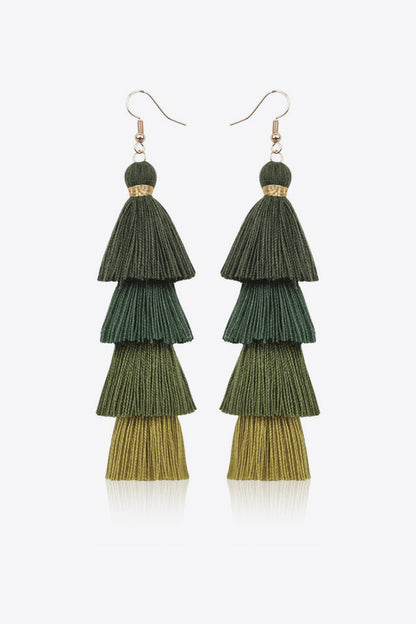 Layered Tassel Earrings Trendsi