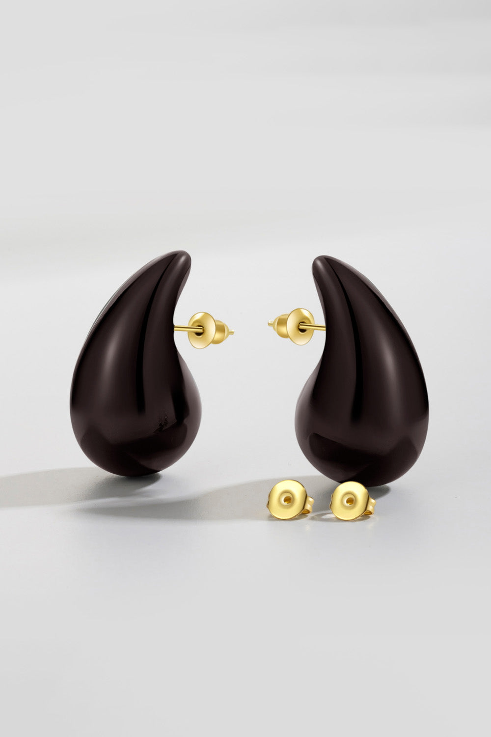 Big Size Water Drop Brass Earrings Trendsi