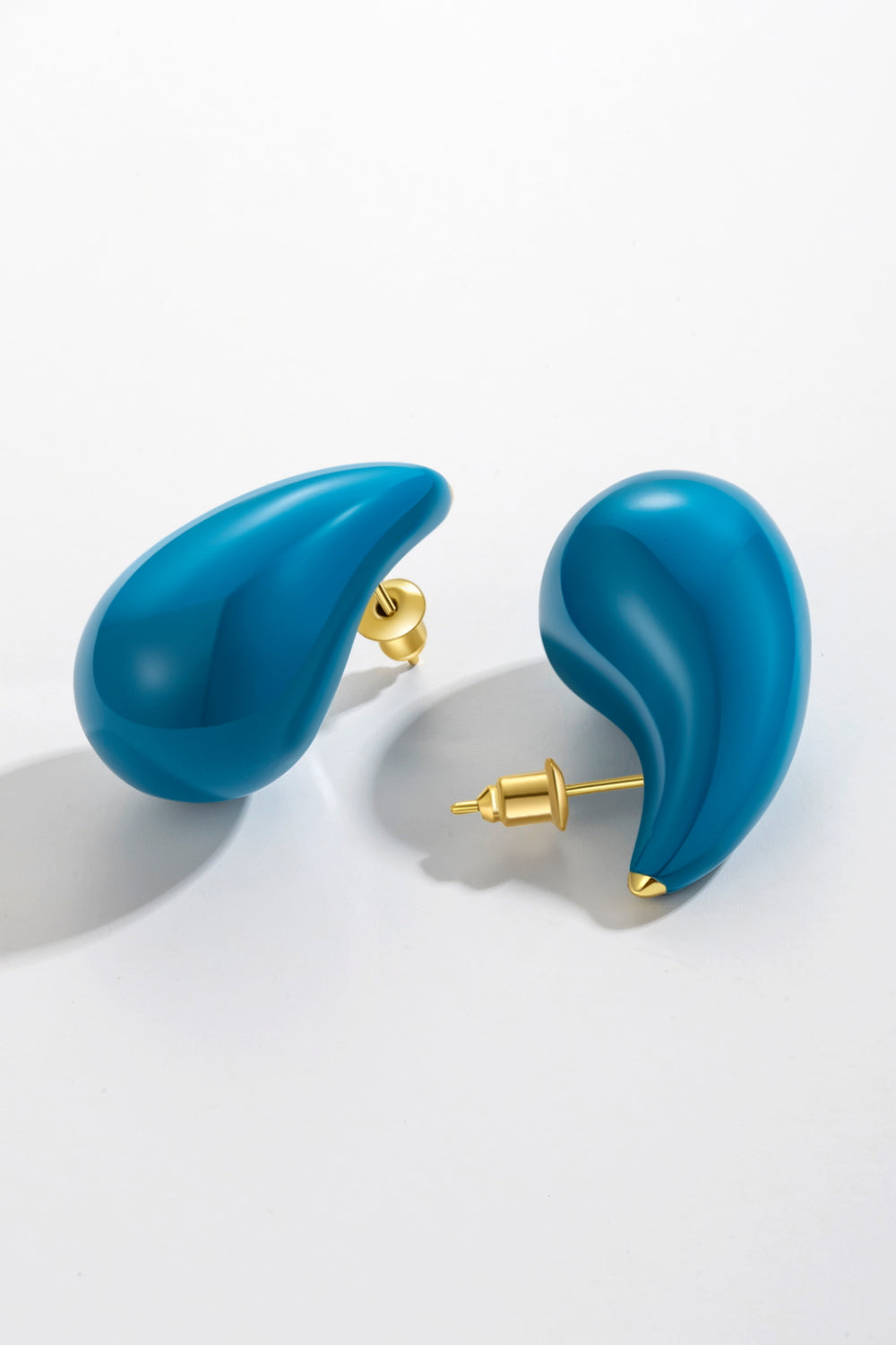 Big Size Water Drop Brass Earrings Trendsi
