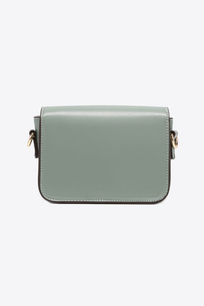 Nicole Lee USA Lexi Chain Detail Crossbody Bag Trendsi