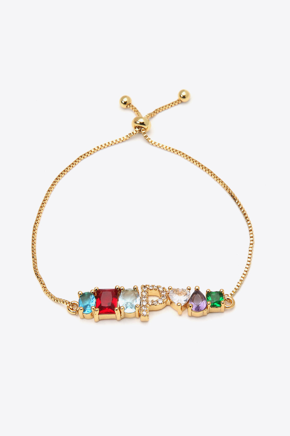 K to T Zircon Bracelet Trendsi