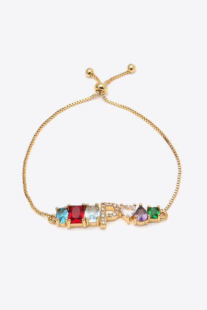 K to T Zircon Bracelet Trendsi