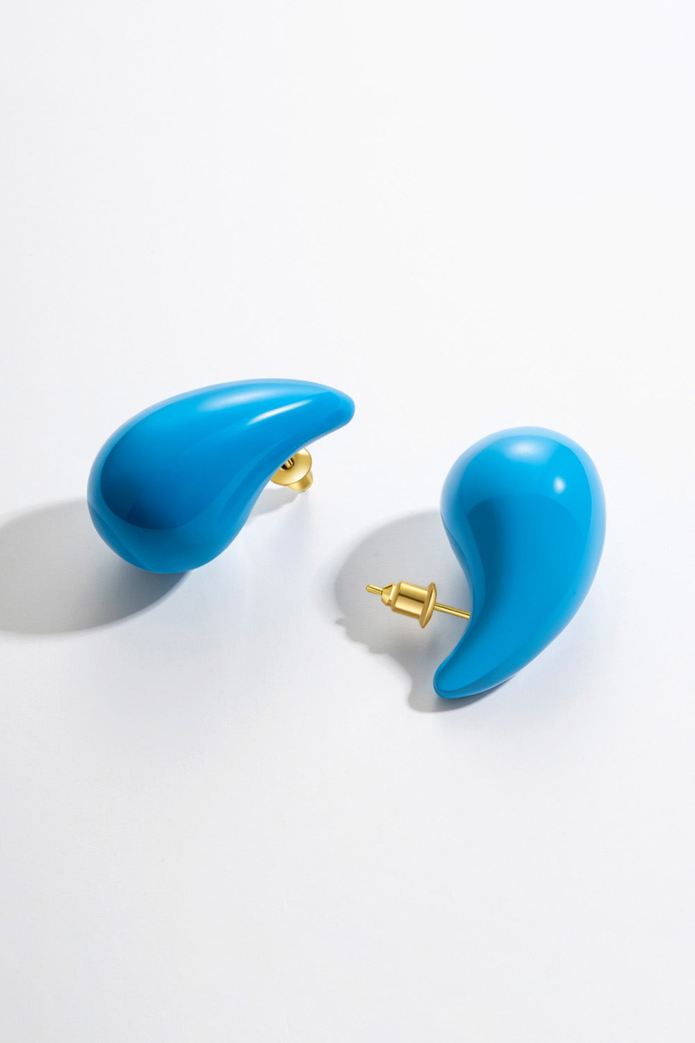 Big Size Water Drop Brass Earrings Trendsi