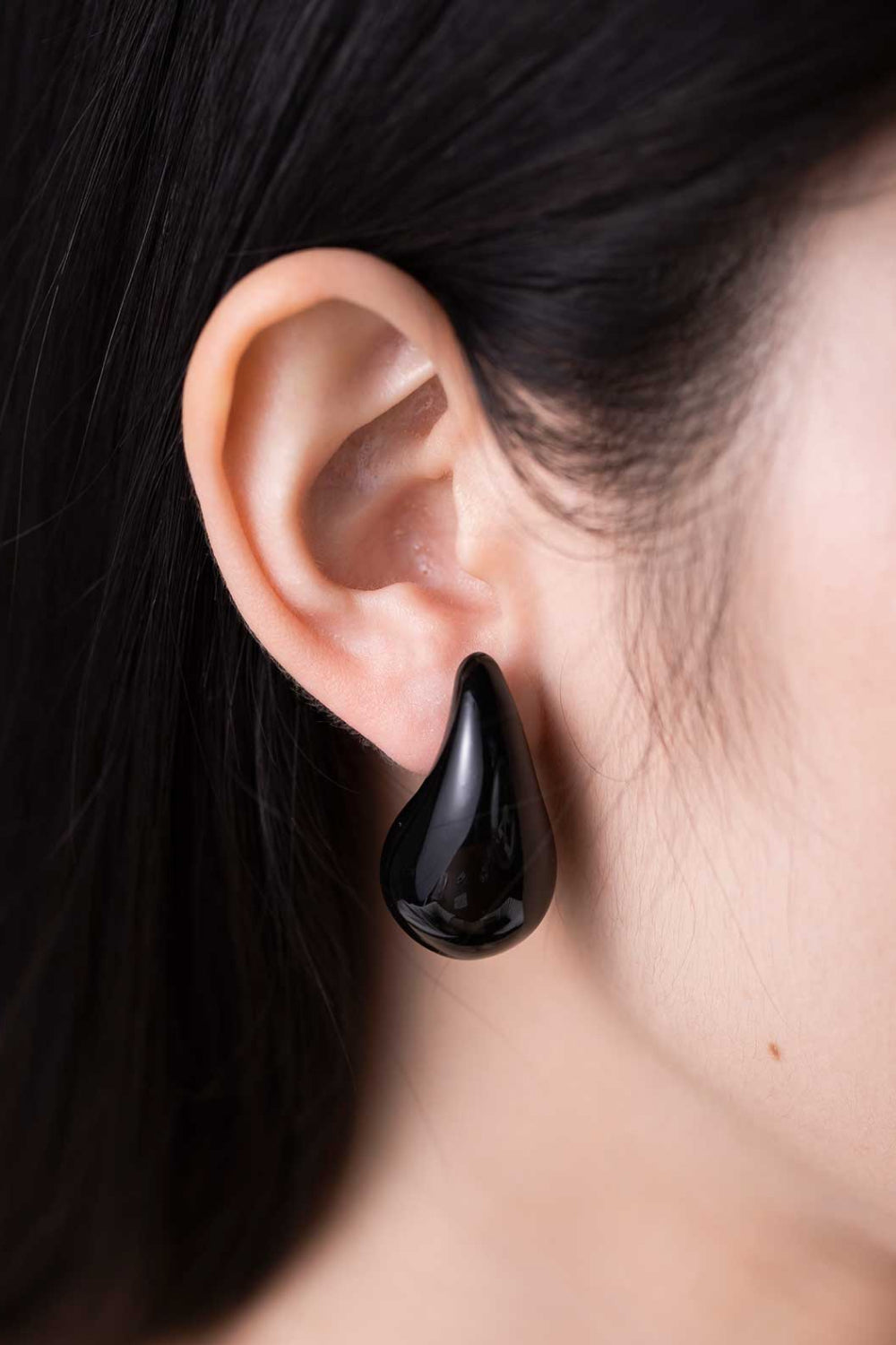 Big Size Water Drop Brass Earrings Trendsi