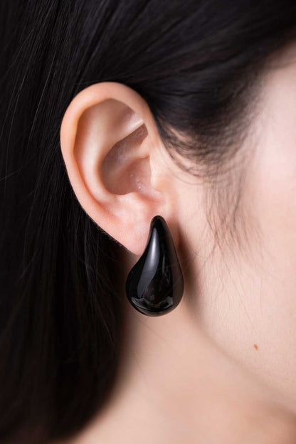 Big Size Water Drop Brass Earrings Trendsi