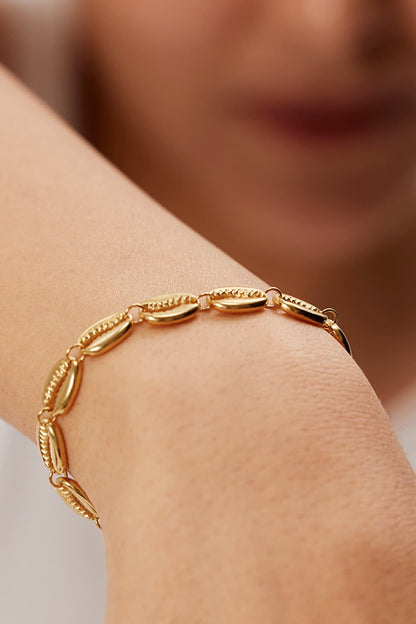 Shell Stainless Steel Bracelet Trendsi