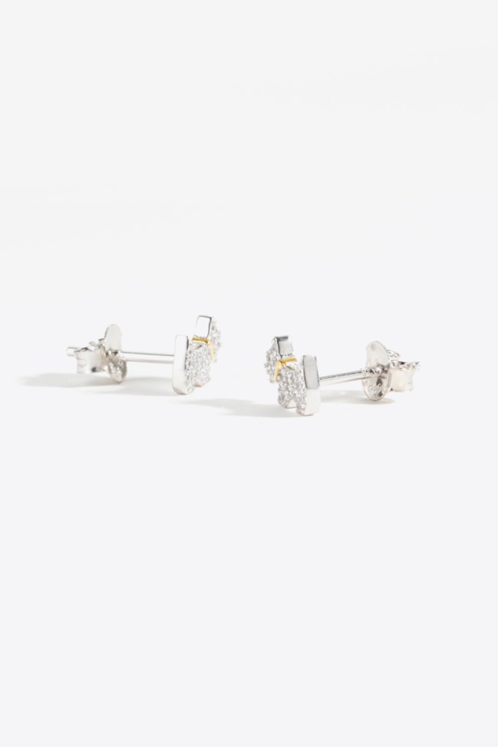 Puppy Zircon 925 Sterling Silver Stud Earrings Trendsi