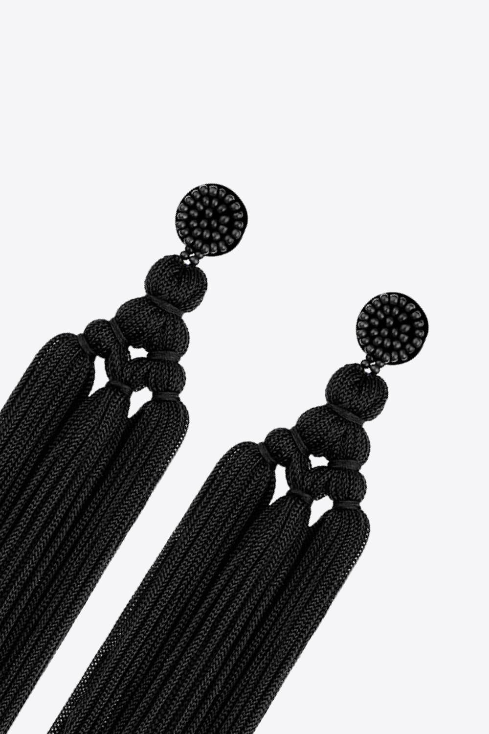 Beaded Tassel Earrings Trendsi