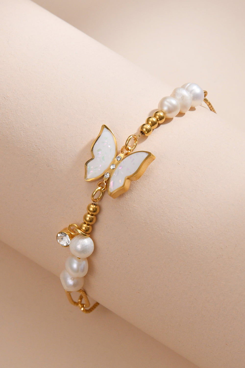 Butterfly Stainless Steel Bracelet Trendsi