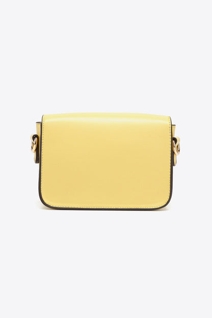 Nicole Lee USA Lexi Chain Detail Crossbody Bag Trendsi