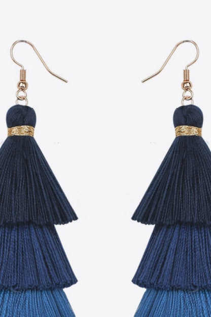Layered Tassel Earrings Trendsi