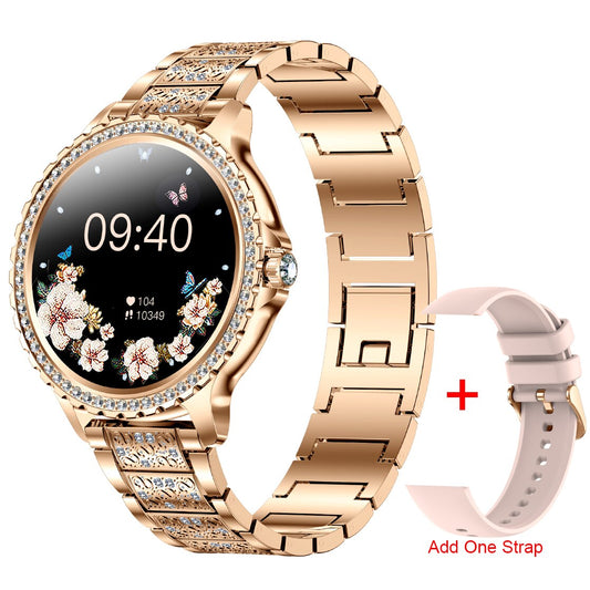for Huawei Xiaomi Smartwatch Women Android 2023 360*360 Blood Pressure Fitness Tracker Smart Watch Bluetooth Call Waterproof