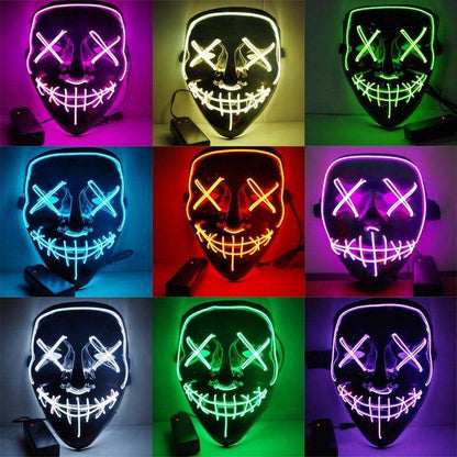 Halloween Mask LED Purge Masks