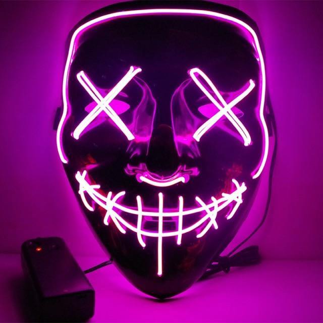 Halloween Mask LED Purge Masks