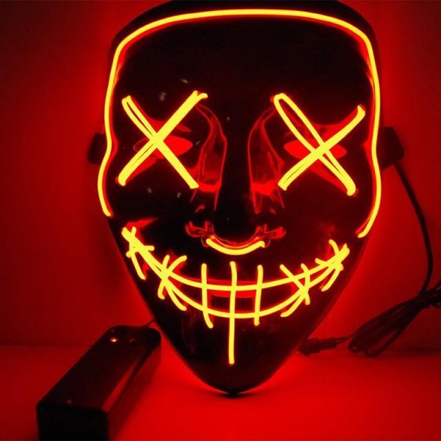 Halloween Mask LED Purge Masks