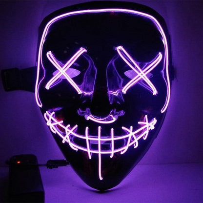 Halloween Mask LED Purge Masks
