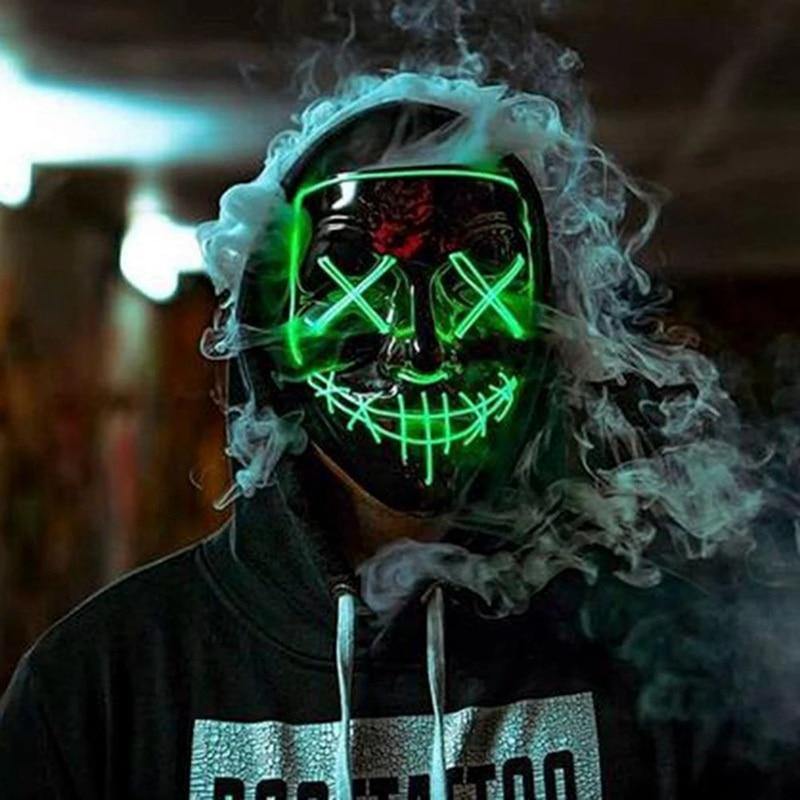 LED Halloween Mask