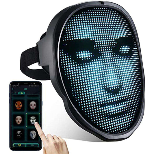 LED Mask with Programmable Bluetooth Face Mask