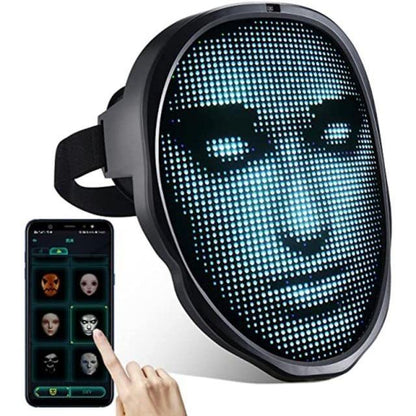 LED Mask with Programmable Bluetooth Face Mask