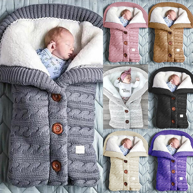Newborn Baby Winter Warm Sleeping Bag