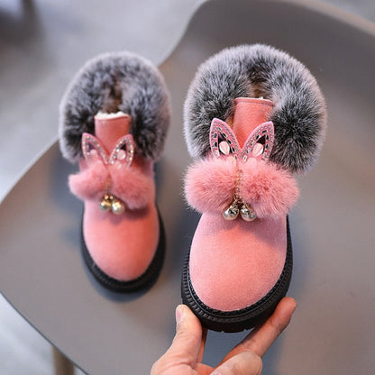 Winter Warm Snow Boots for Children Casual Shoes Girls